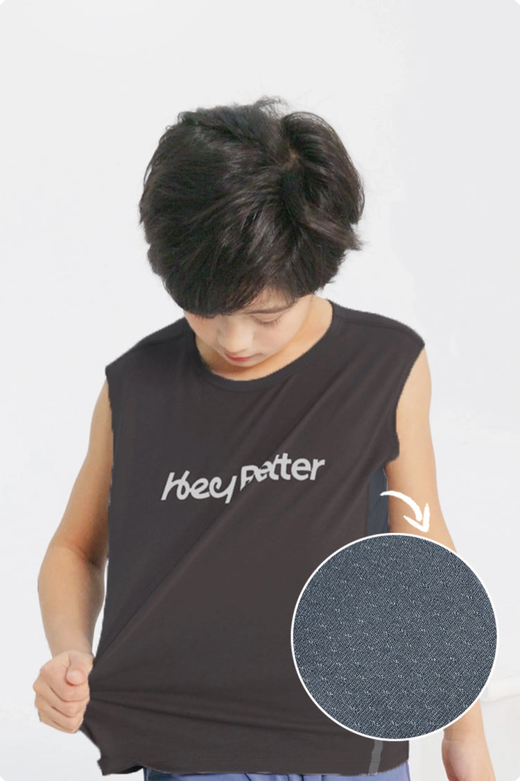 HeyBetter Antibacterial Performance Tanks Boys - FAMILYWEAR
