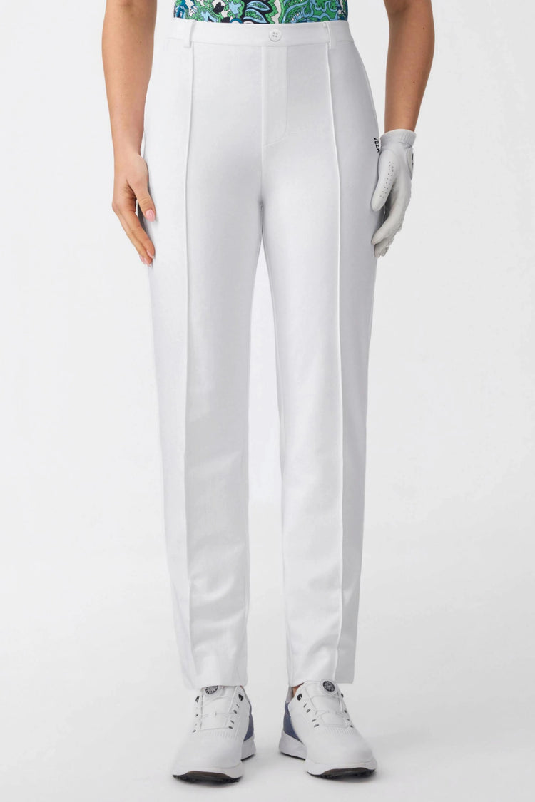 The Tailored Performance Trouser - Classic White