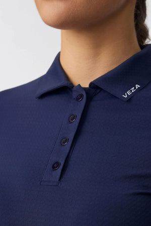 The Sculpt Polo - Midnight Navy
