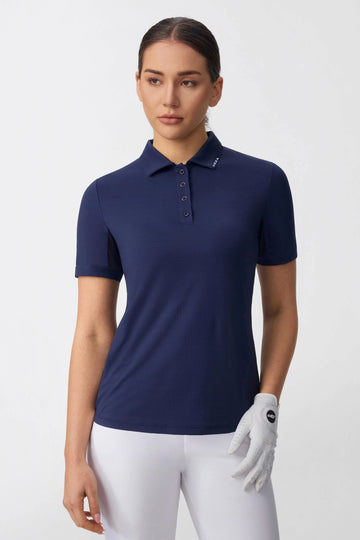 The Sculpt Polo - Midnight Navy