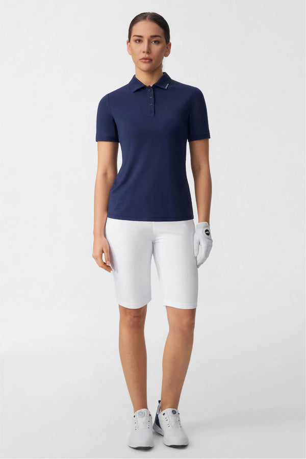 The Sculpt Polo - Midnight Navy