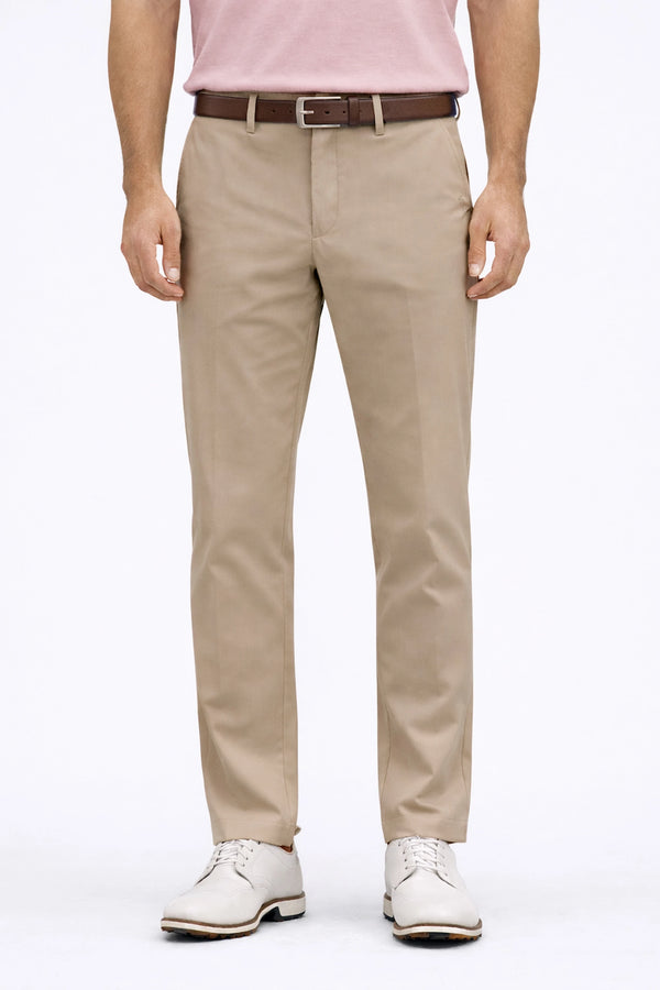 Tailored Tapered Golf Pants - Warm Sand