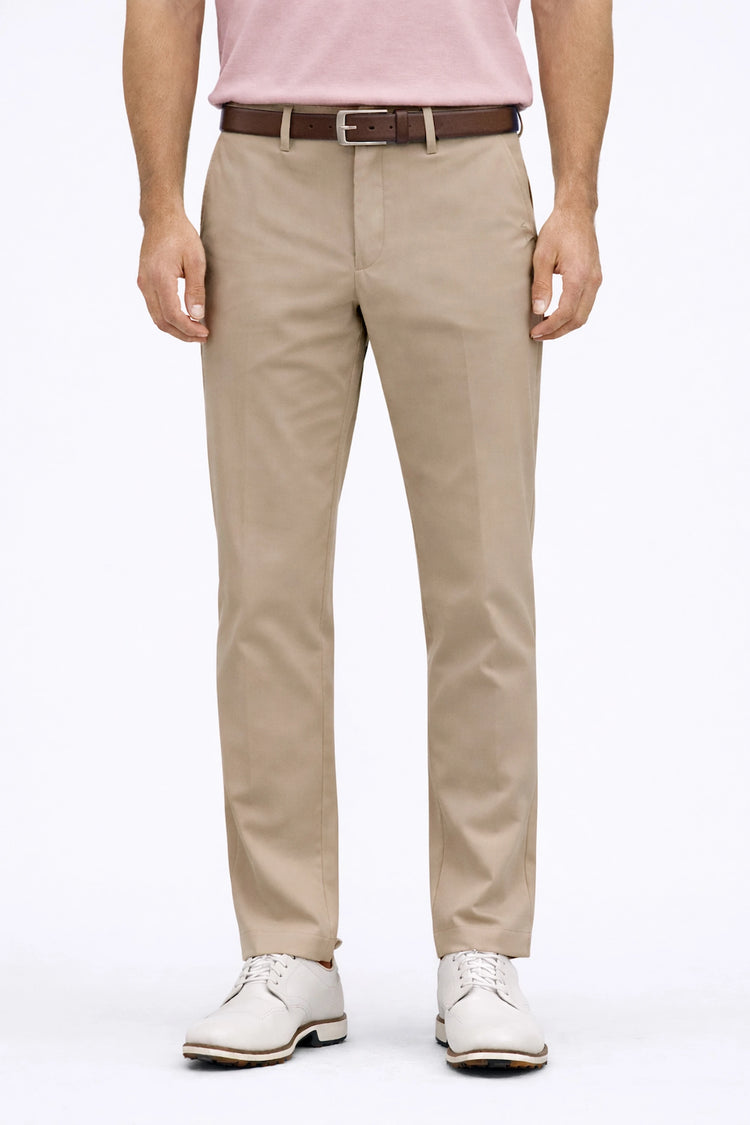 Tailored Tapered Golf Pants - Warm Sand