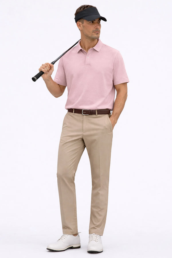Tailored Tapered Golf Pants - Warm Sand