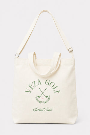 VEZA Golf Social Club Canvas Tote