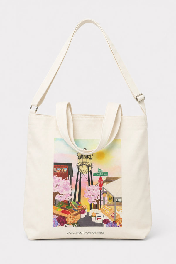 Campbell Market Canvas Tote