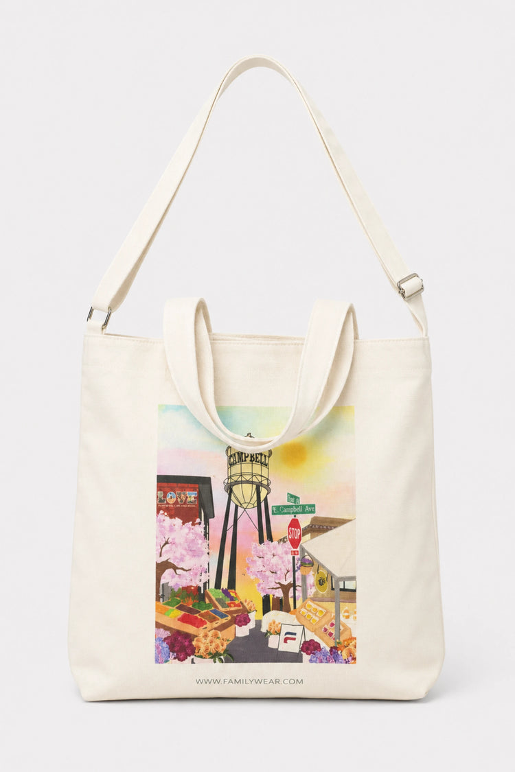 Campbell Market Canvas Tote