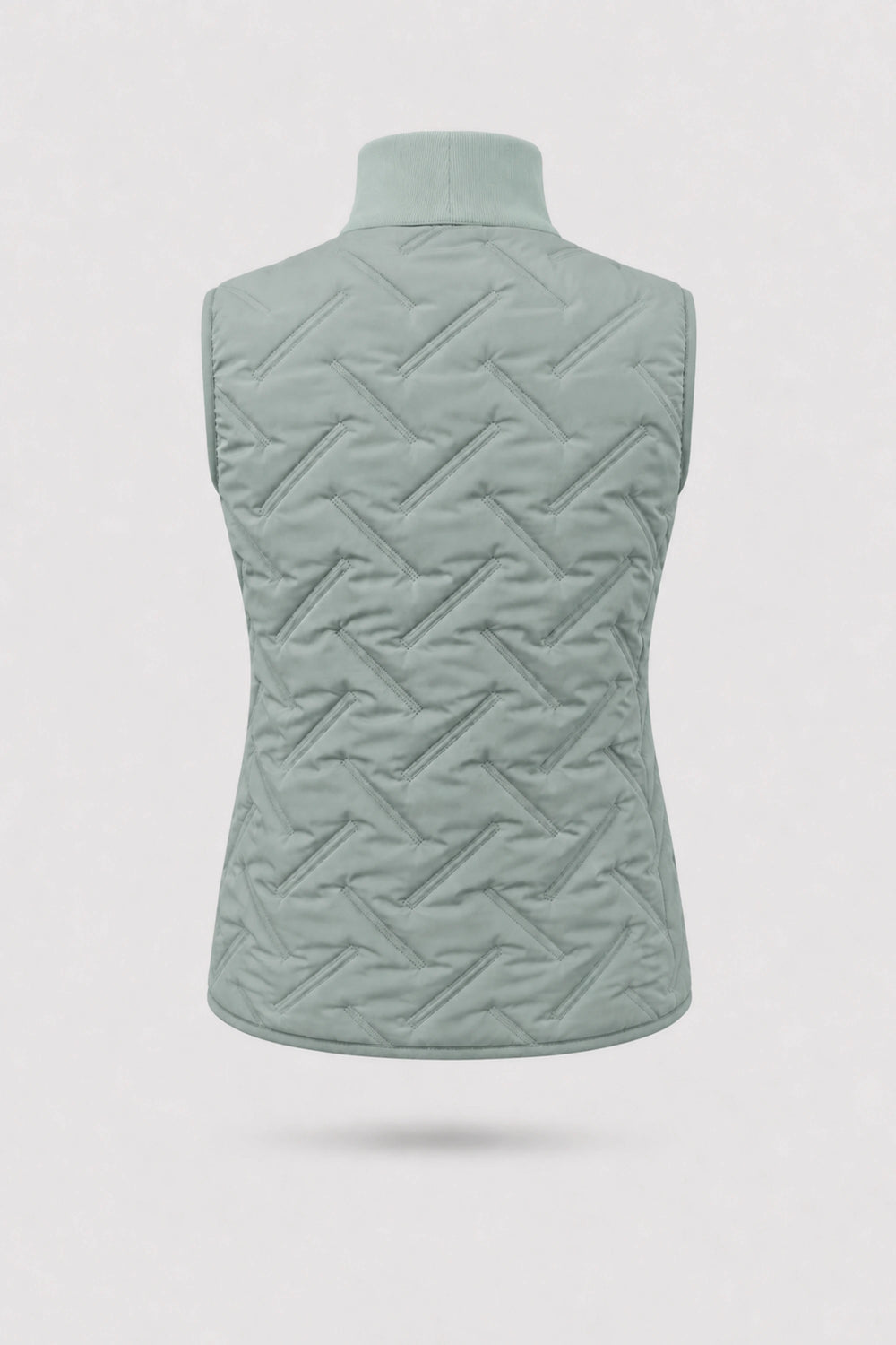 Lightweight Puffer Vest - Sage Grey