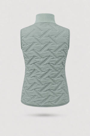 Lightweight Puffer Vest - Sage Grey