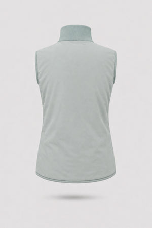 Lightweight Puffer Vest - Sage Grey