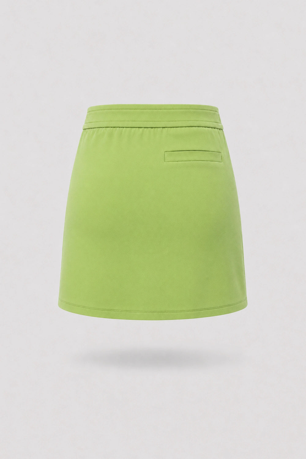 The Sculpt Wrap Golf Skort - Lime