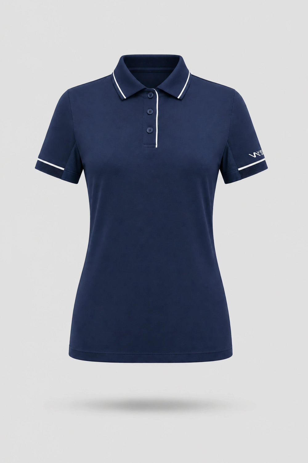 The Sculpt Golf Polo - Midnight Navy