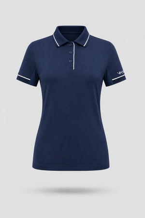 The Sculpt Golf Polo - Midnight Navy