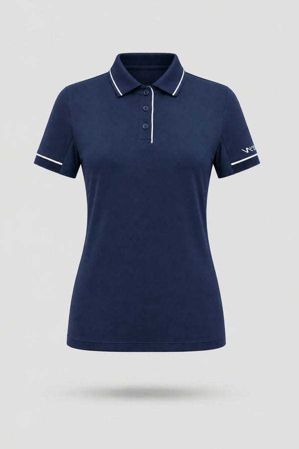 The Sculpt Golf Polo - Midnight Navy