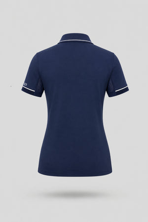 The Sculpt Golf Polo - Midnight Navy