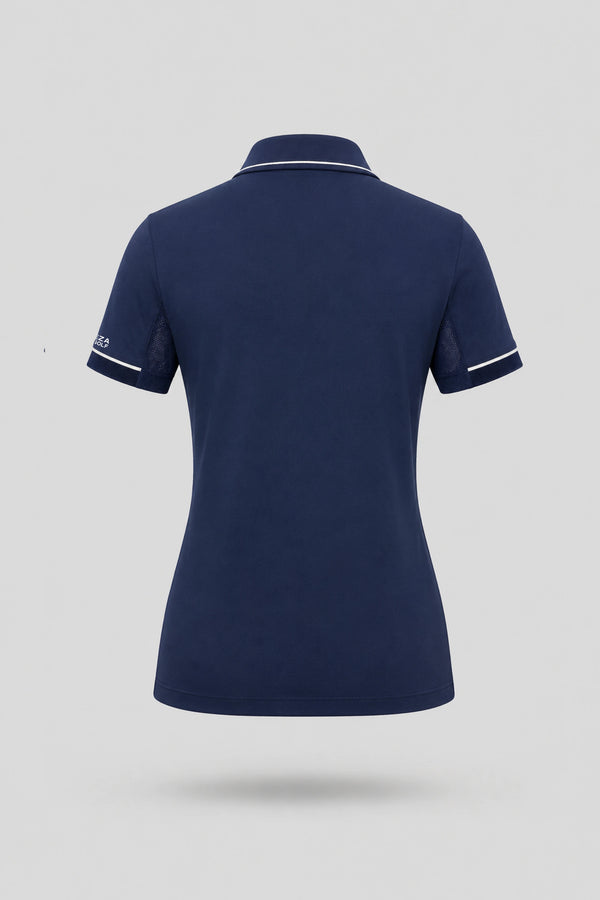 The Sculpt Golf Polo - Midnight Navy