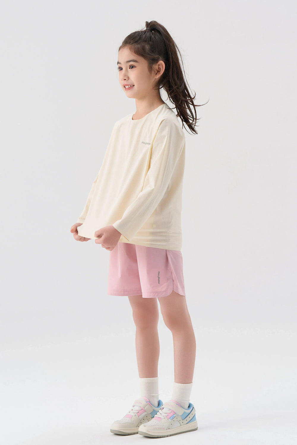 Breathable Performance Shorts Girls - FAMILYWEAR