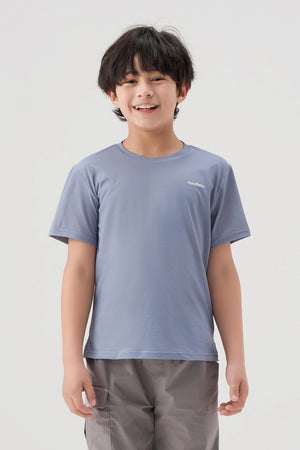 BreezeSoft Performance Tee - Cloud Mist