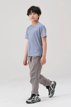 BreezeSoft Performance Tee - Cloud Mist