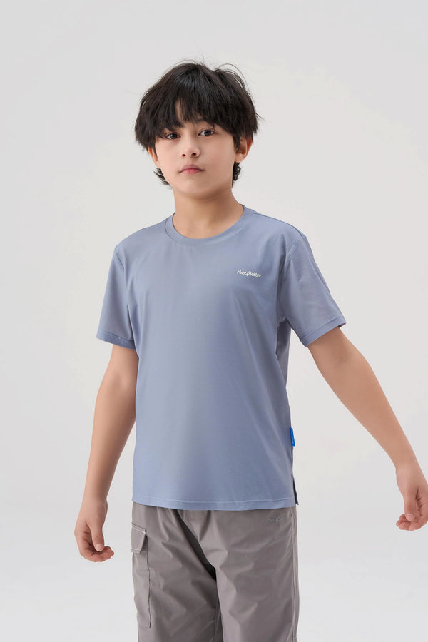 BreezeSoft Performance Tee - Cloud Mist