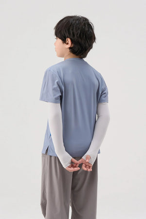 BreezeSoft Performance Tee - Cloud Mist