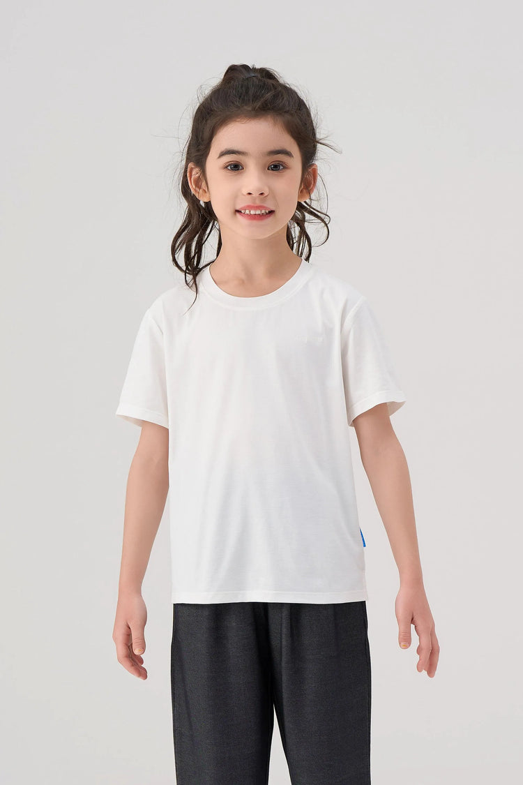 BreezeSoft Performance Tee - Alabaster Glow