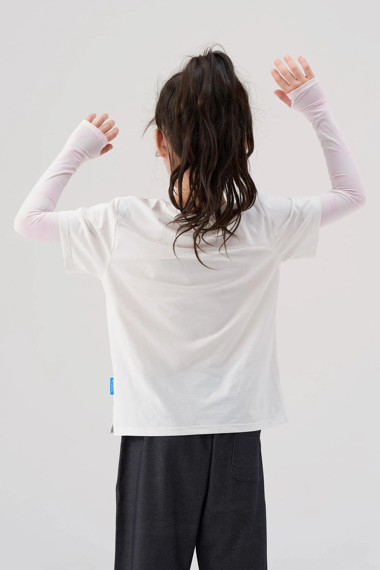 BreezeSoft Performance Tee - Alabaster Glow