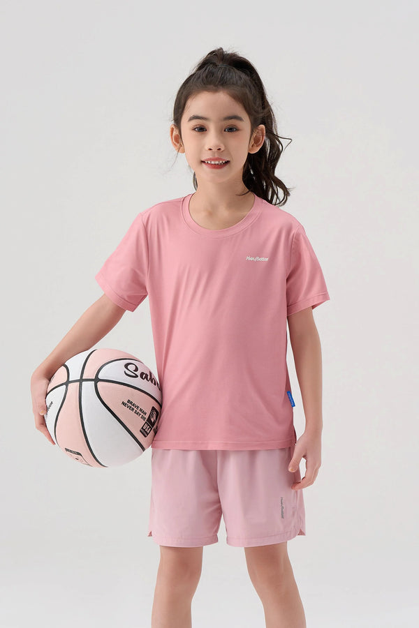 BreezeSoft Performance Tee - Soft Blossom
