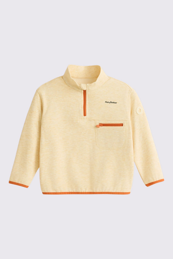 Cloud-Soft Wool Pullover - Ivory Beige