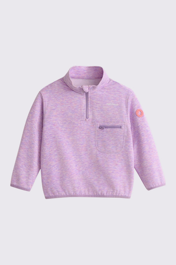Cloud-Soft Wool Pullover - Lavender Mist