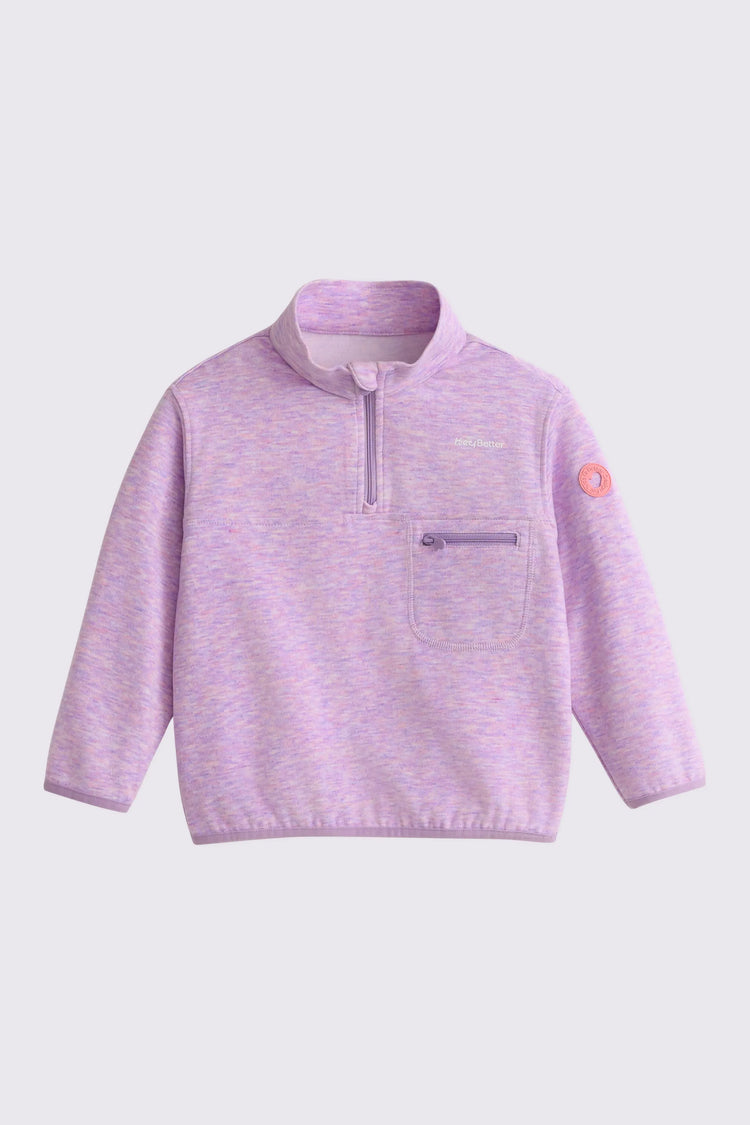 Cloud-Soft Wool Pullover - Lavender Mist