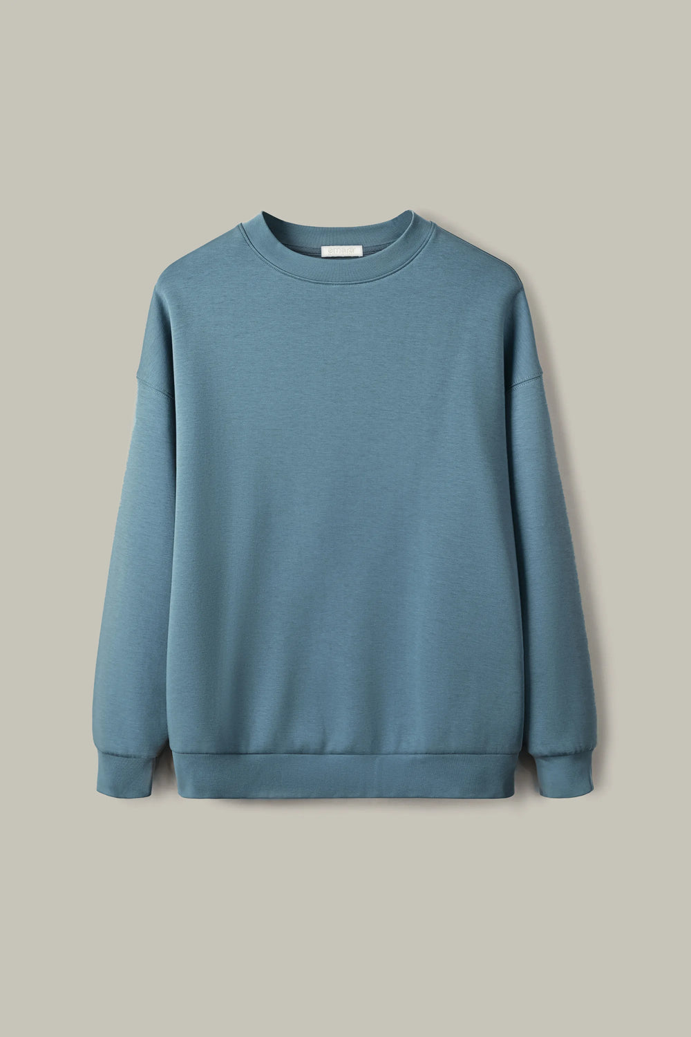 The Oversized Crewneck - Slate Blue