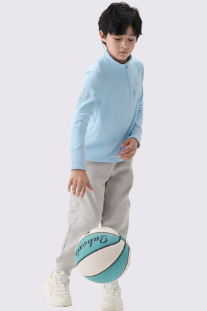 Windproof Cloud-Fleece Pants - Charcoal