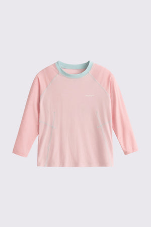 CloudSoft Merino Wool Tee - Dusty Rose