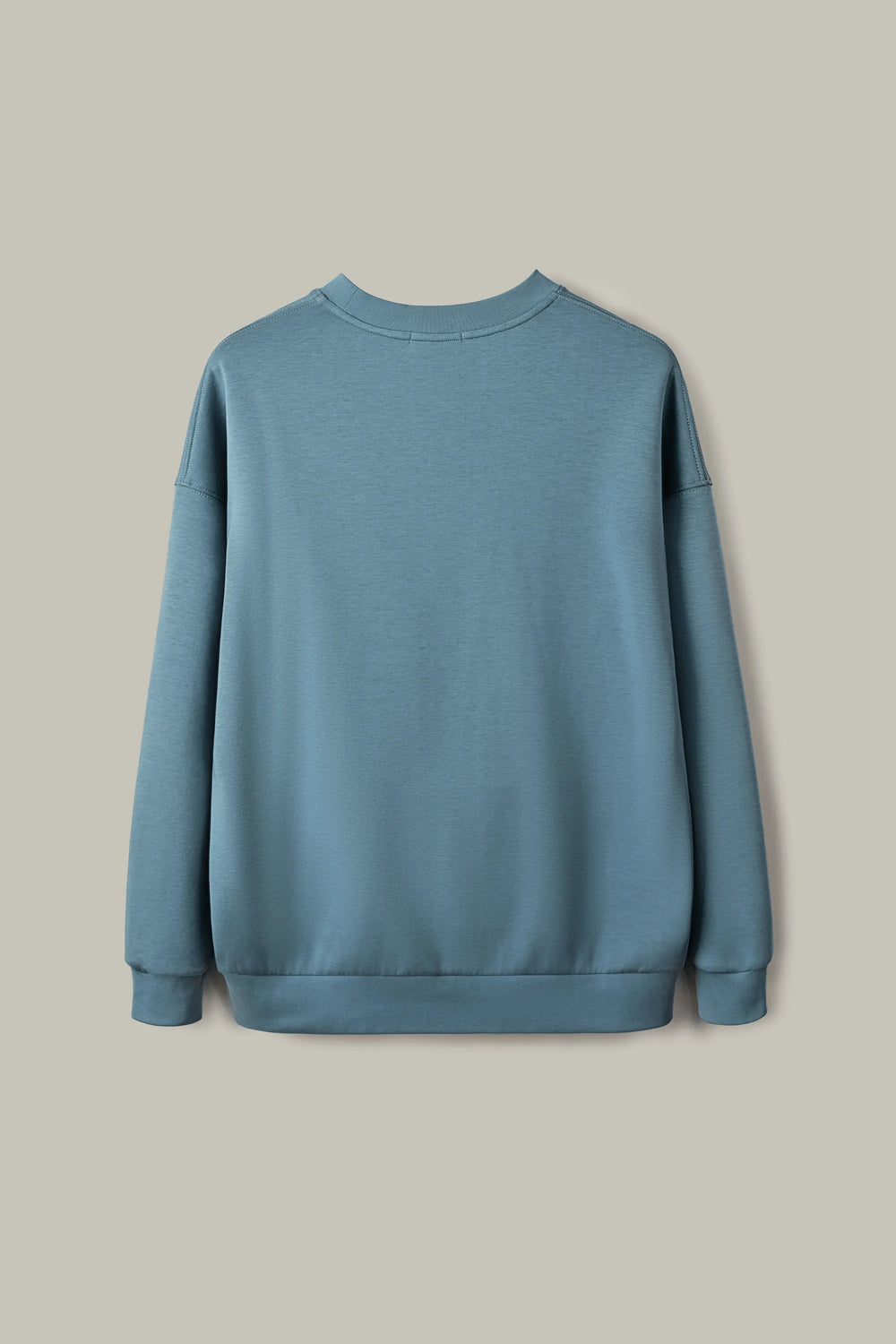 The Oversized Crewneck - Slate Blue