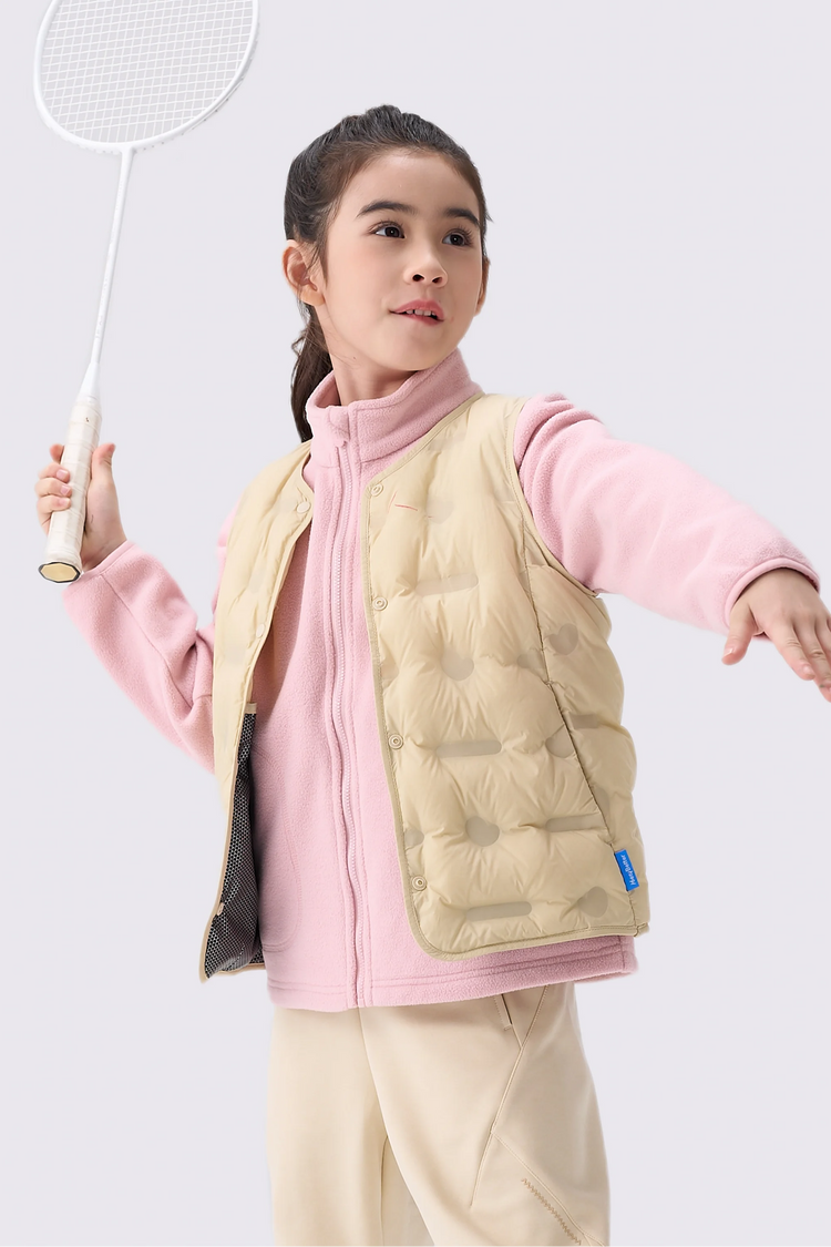 Lightweight Extra-Warm Fleece Jacket - Dusty Rose