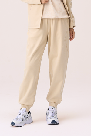 Windproof Cloud-Fleece Pants - Dusty Rose