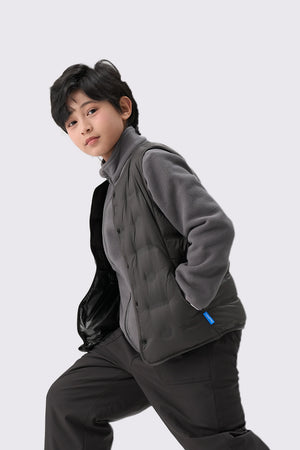 Lightweight Fleece Jacket - Ash Gray