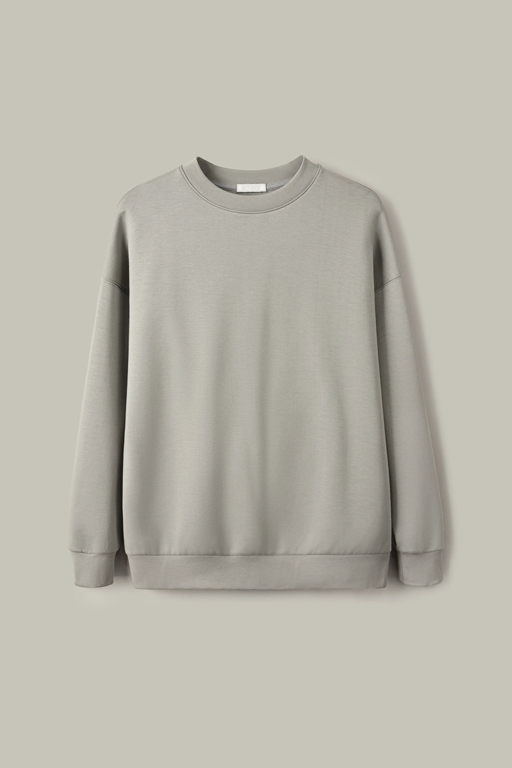 The Oversized Crewneck - Warm Taupe