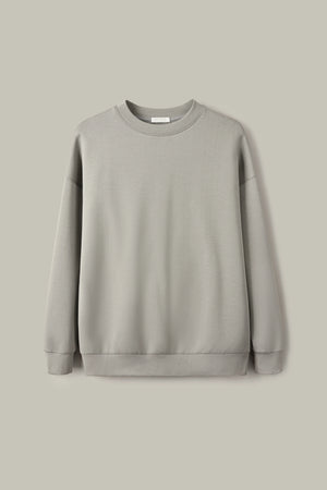 The Oversized Crewneck - Warm Taupe