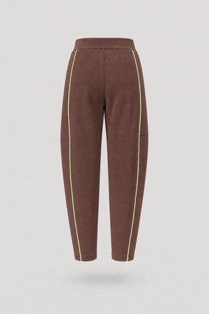 Barrel Curve Pants - Rich Cocoa