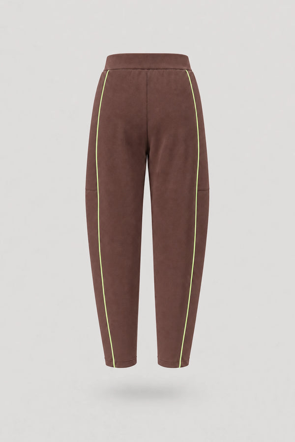 Barrel Curve Pants - Rich Cocoa