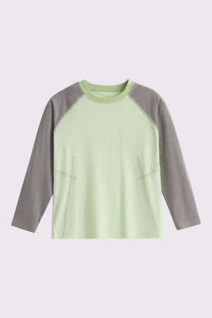 CloudSoft Merino Wool Tee - Sage Green