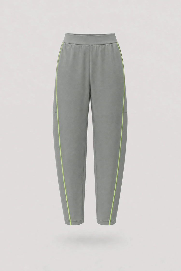 Barrel Curve Pants - Sage Grey