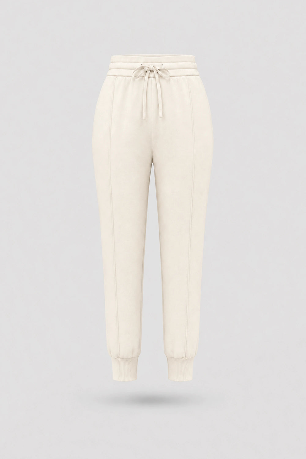 The Sculpt Drawstring Jogger Pants - Ivory