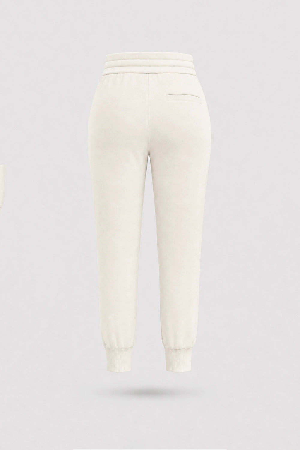 The Sculpt Drawstring Jogger Pants - Ivory