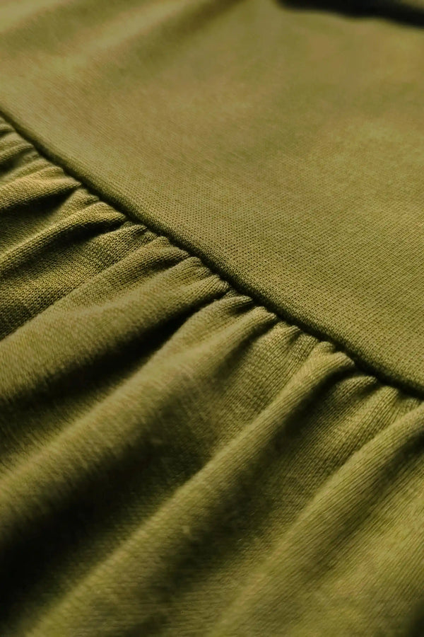 Women’s Strapless Maxi Dress - Olive