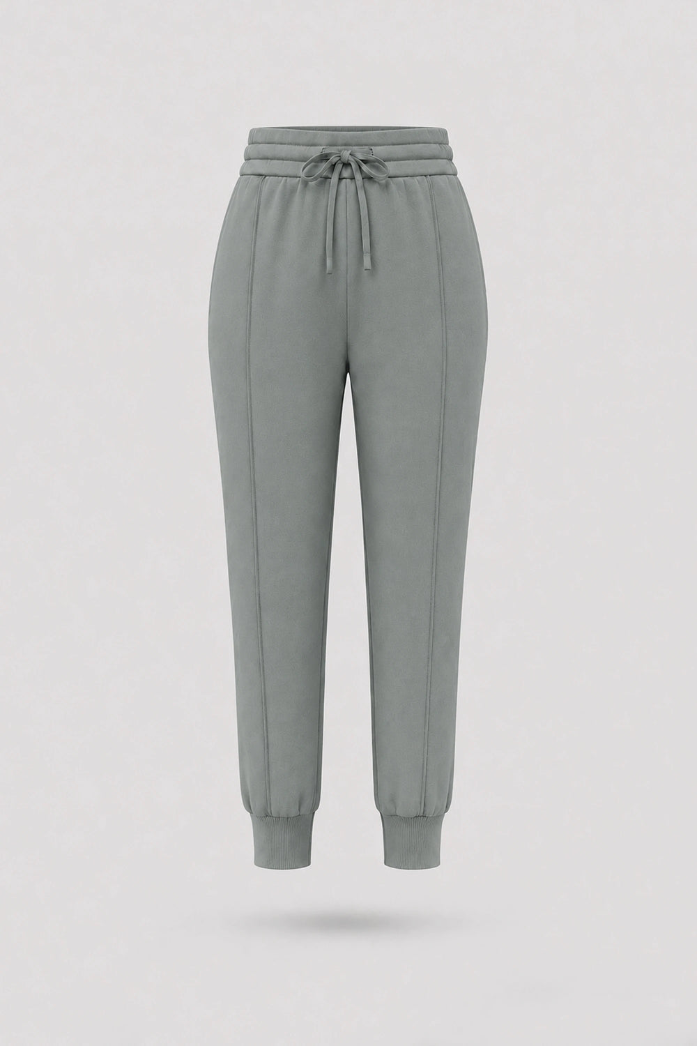 The Sculpt Drawstring Jogger Pants - Sage Grey