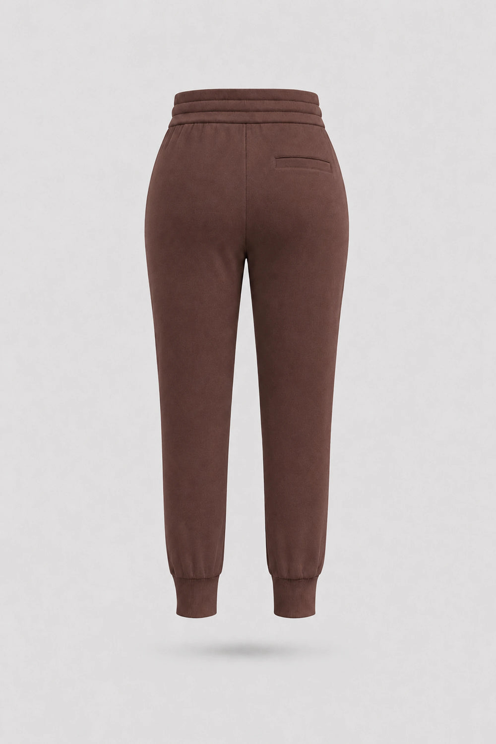 The Sculpt Drawstring Jogger Pants - Rich Cocoa