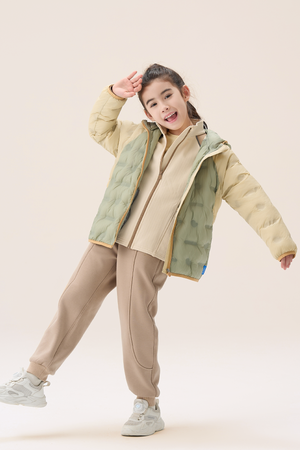 Lightweight Goose Down Coat - Dusty Rose